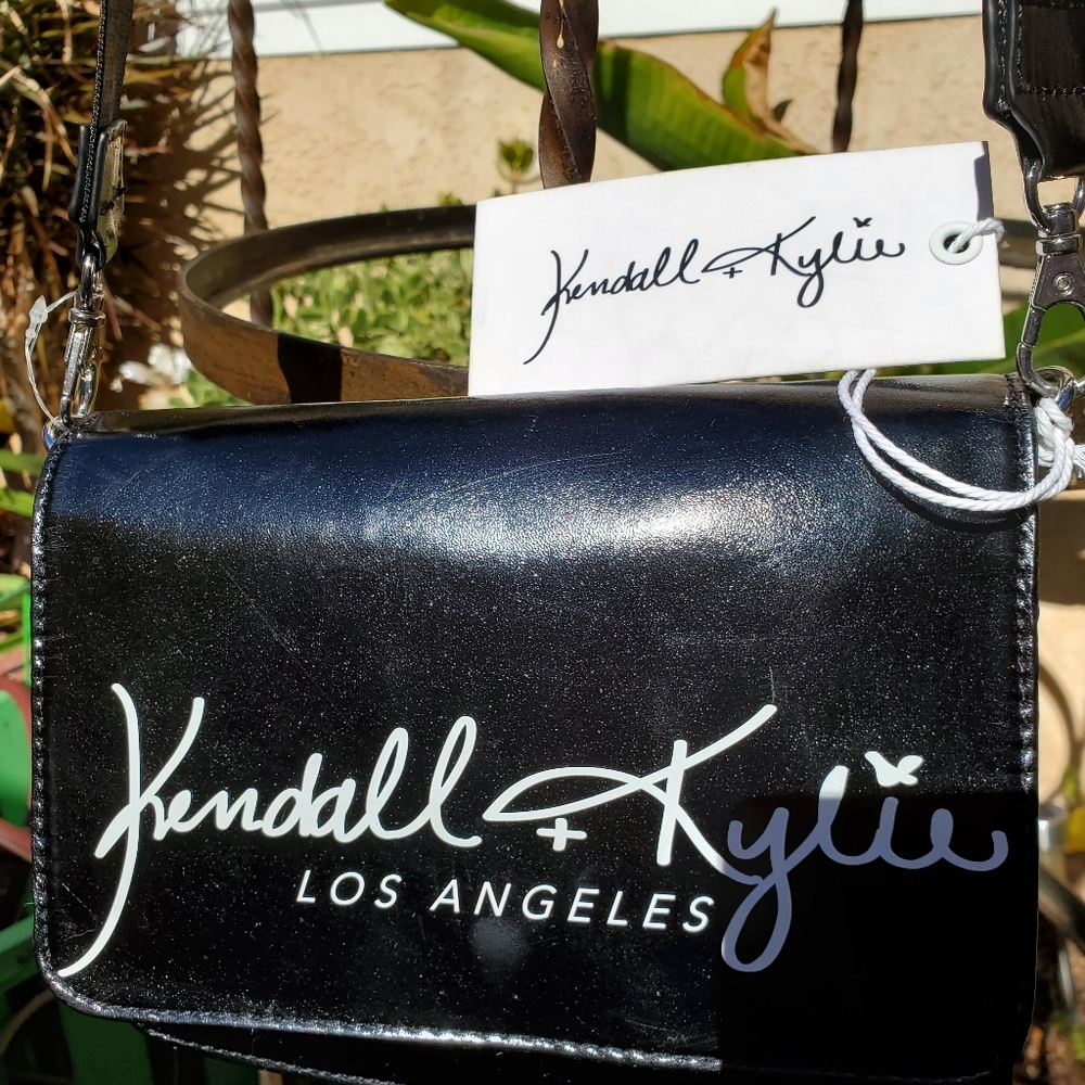 Kendall + Kylie Crossbody Black Bag